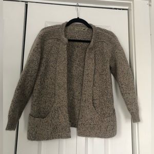 Peruvian Link Alpaca Cardigan Sweater OS